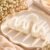 Glossy Zigzag Hair Clutcher - white