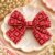 Printed Hair Bow - Floral
