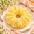 Soft Fabric Hair Scrunchies - Yellow