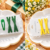 Pop Hair Clip - Green & Yellow