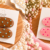 Polka dots snap - Brown & Light Pink