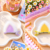Fluffy Kitty Ear - Purple & Yellow