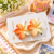Flower Hair Claw - Red, Orange & Pink