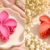 Flower Hair Claw - Pink & Coral